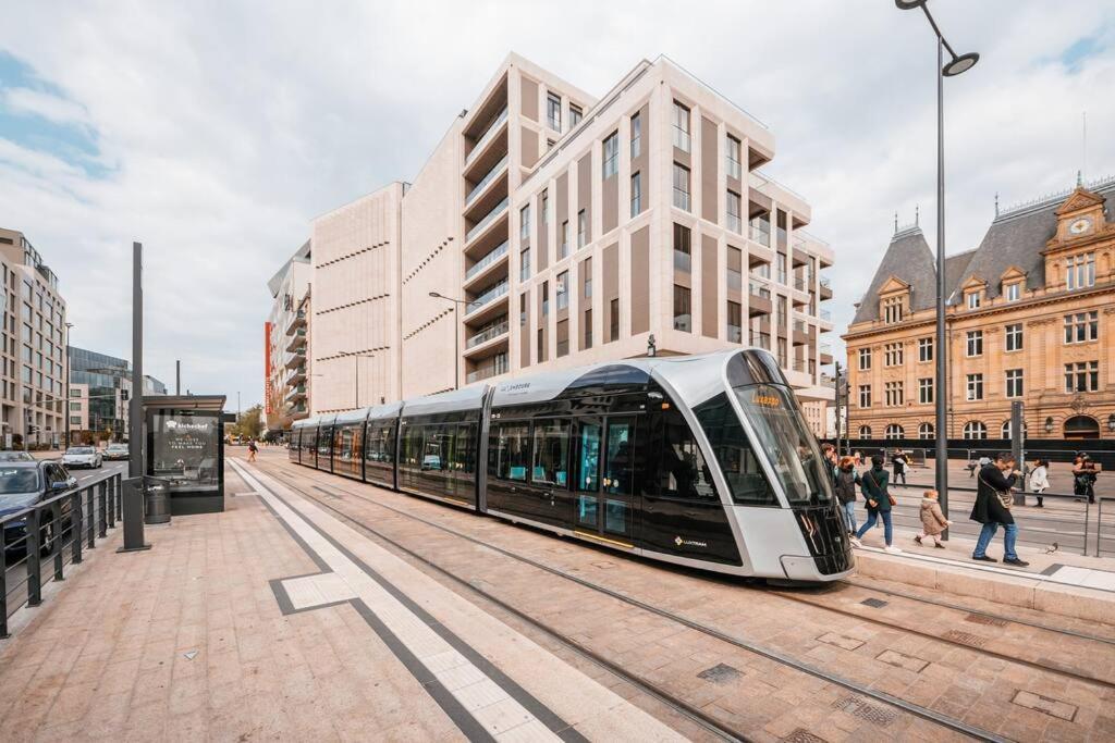 Lux City Hamilius - Modern & Spacious Apart W/View Luxemburgo Exterior foto