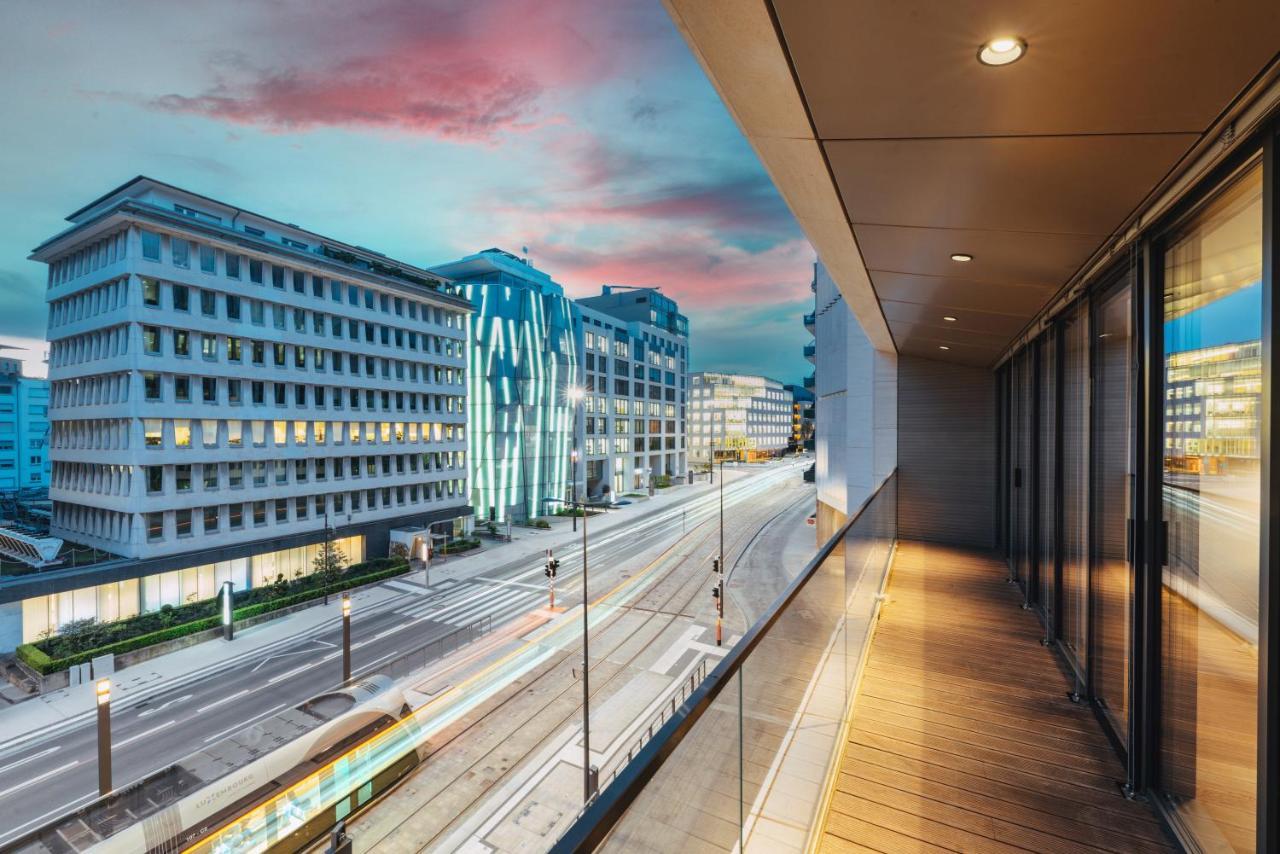 Lux City Hamilius - Modern & Spacious Apart W/View Luxemburgo Exterior foto