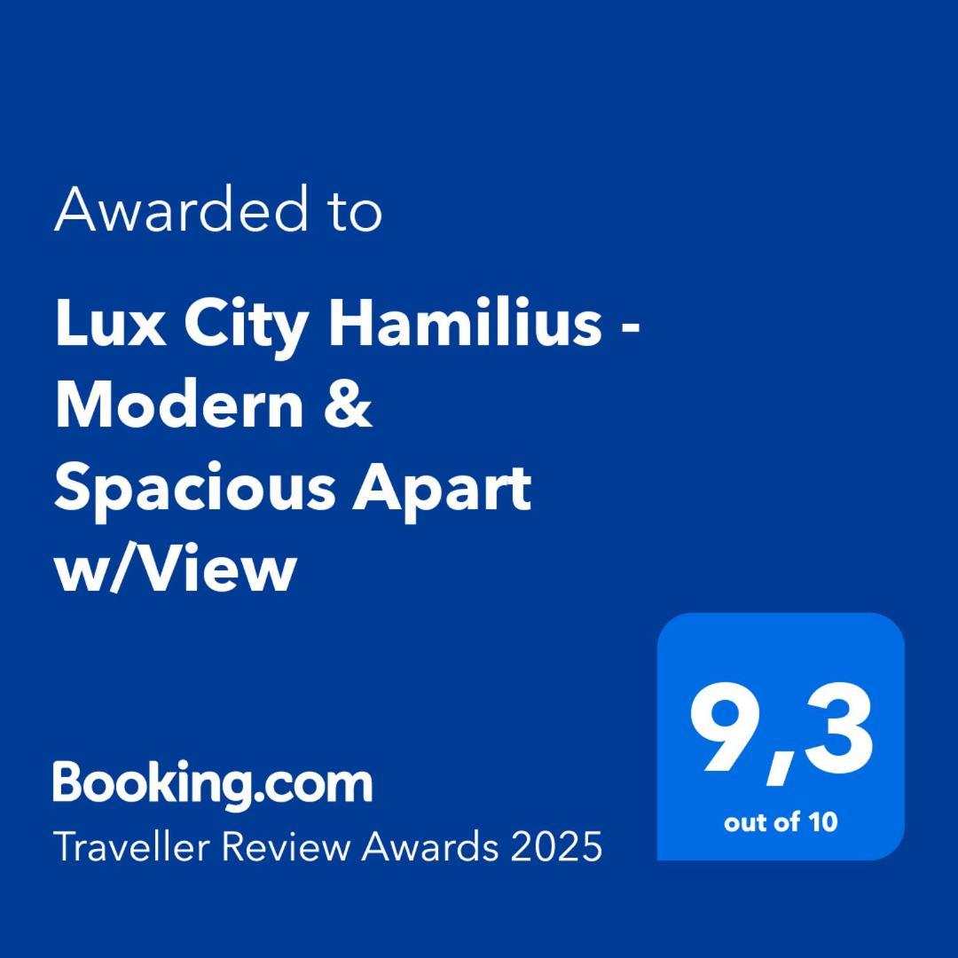 Lux City Hamilius - Modern & Spacious Apart W/View Luxemburgo Exterior foto